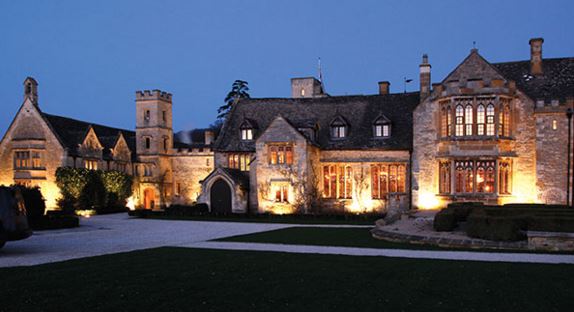 UK England Ellenborough Park a five-star 16th century country manor house hotel in the Cotswolds royalwedding